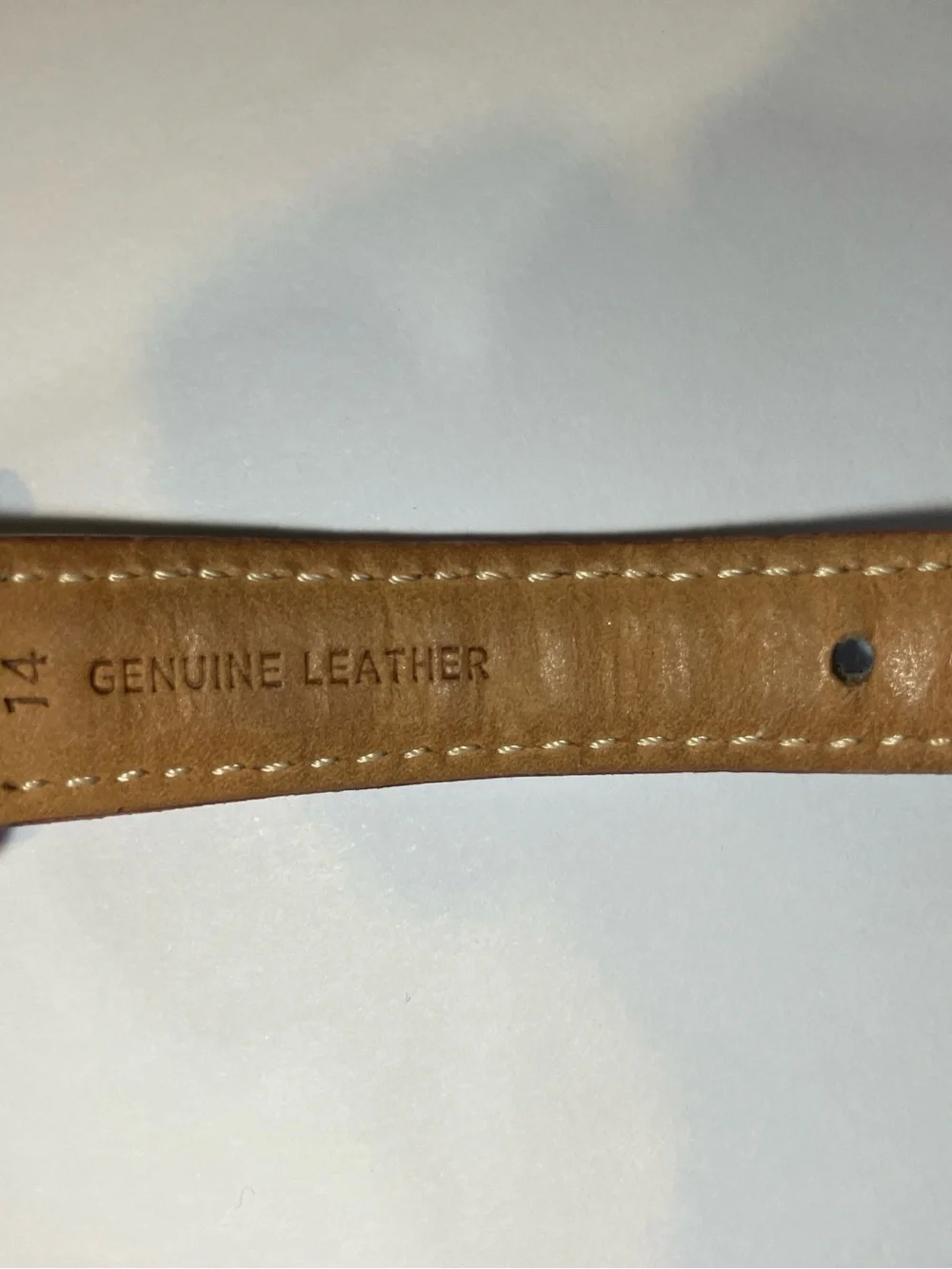 Fossil Leather Strap Wristwatch